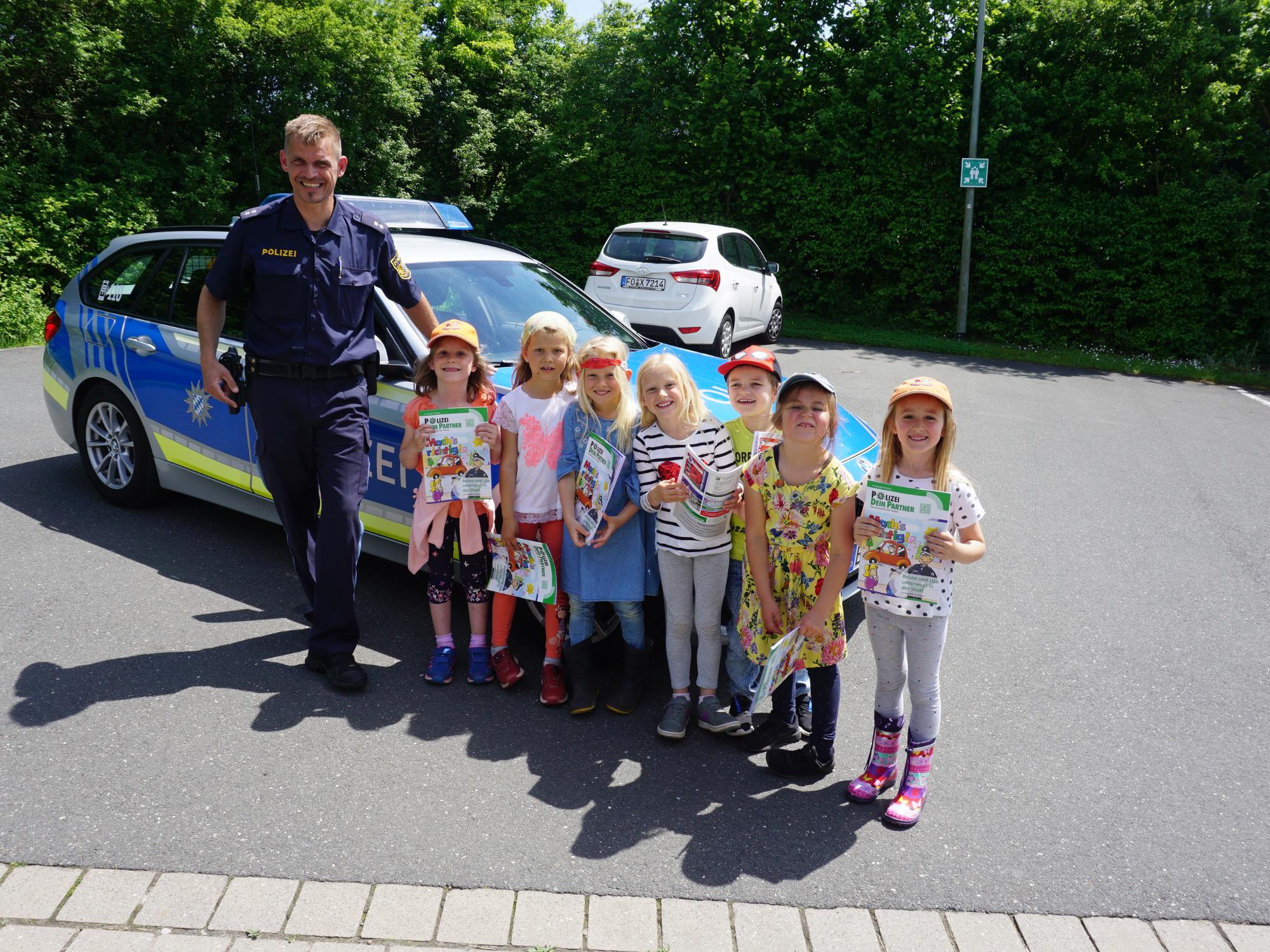Mit Volldampf Richtung Schule – Schulwegtraining mit der Polizei