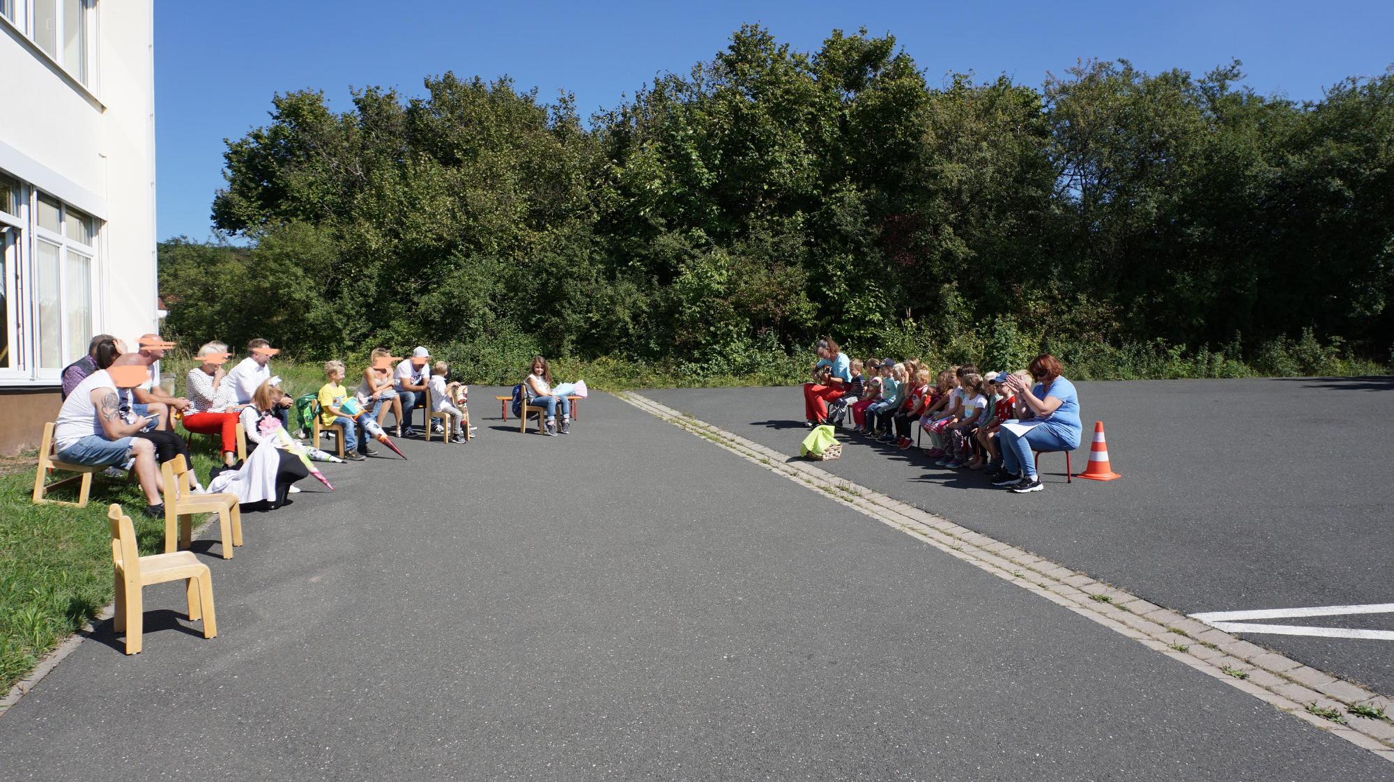 Schulkinderbesuch