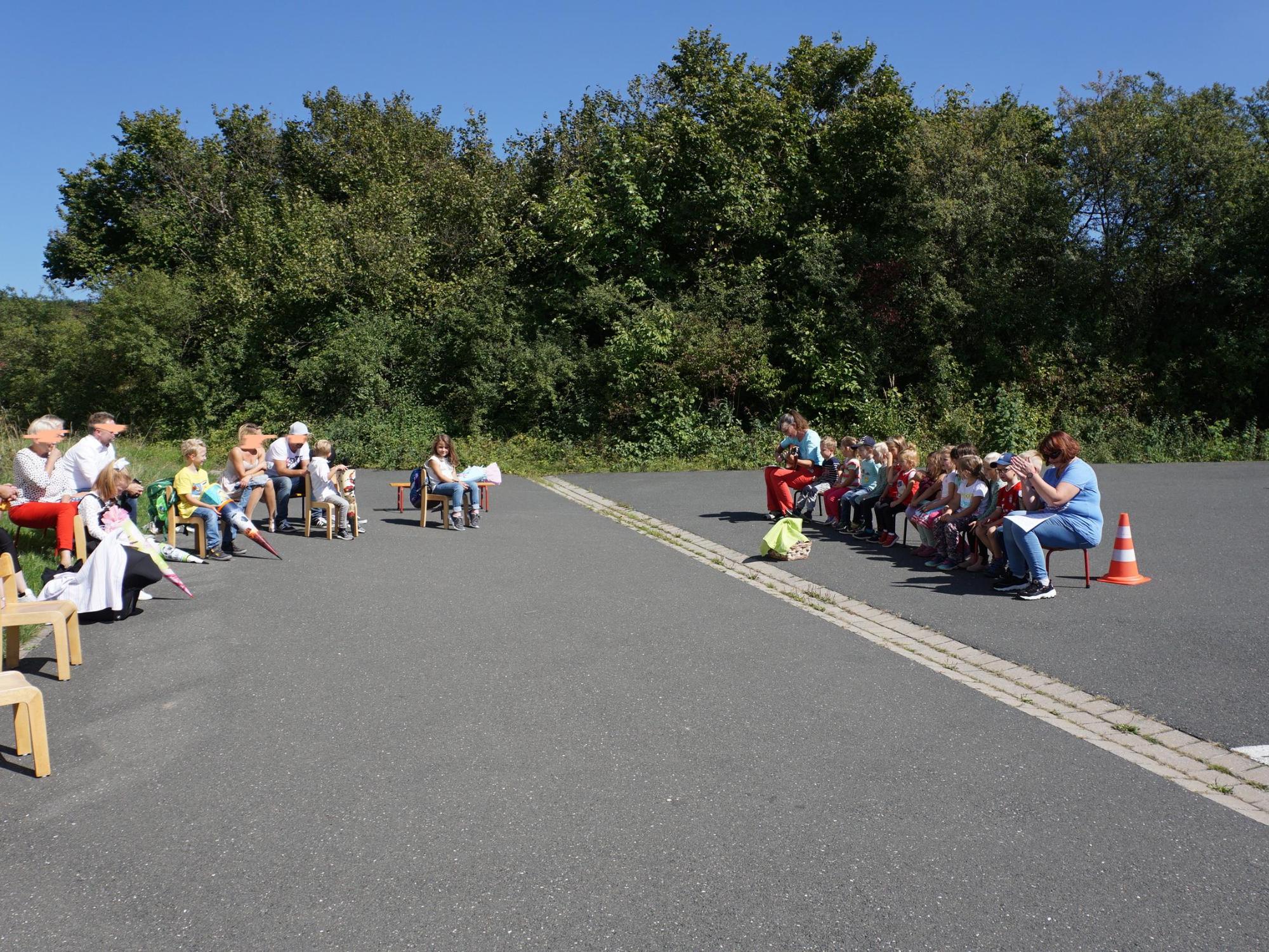 Schulkinderbesuch