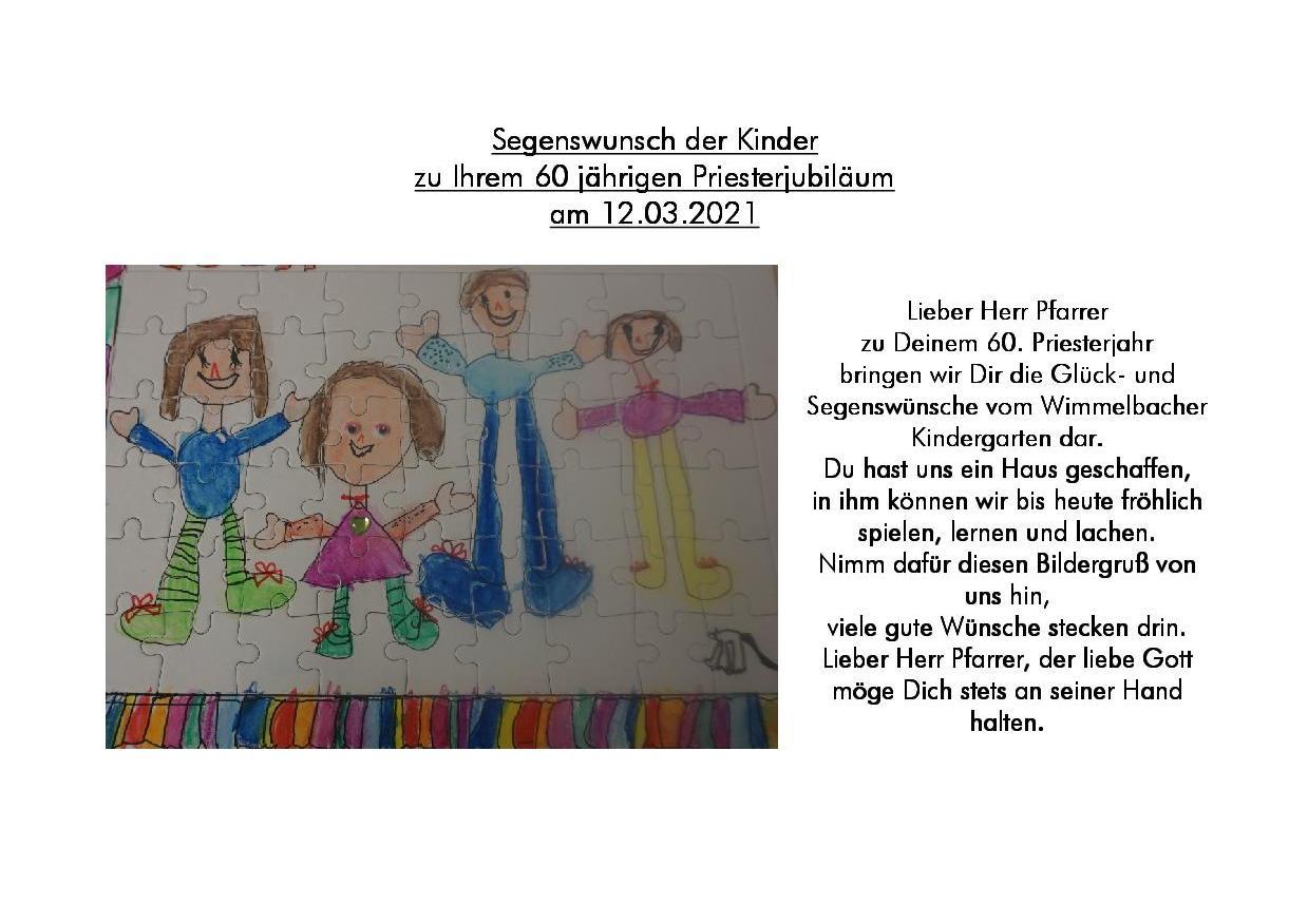 12.03.2021 Priesterjubiläum Pfr. Schumm