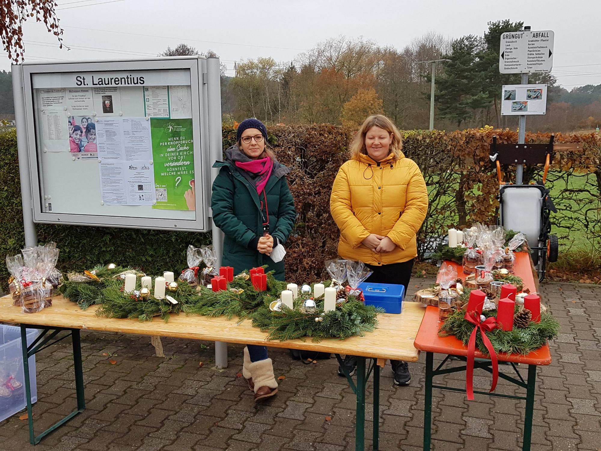 Adventverkauf des Elternbeirates