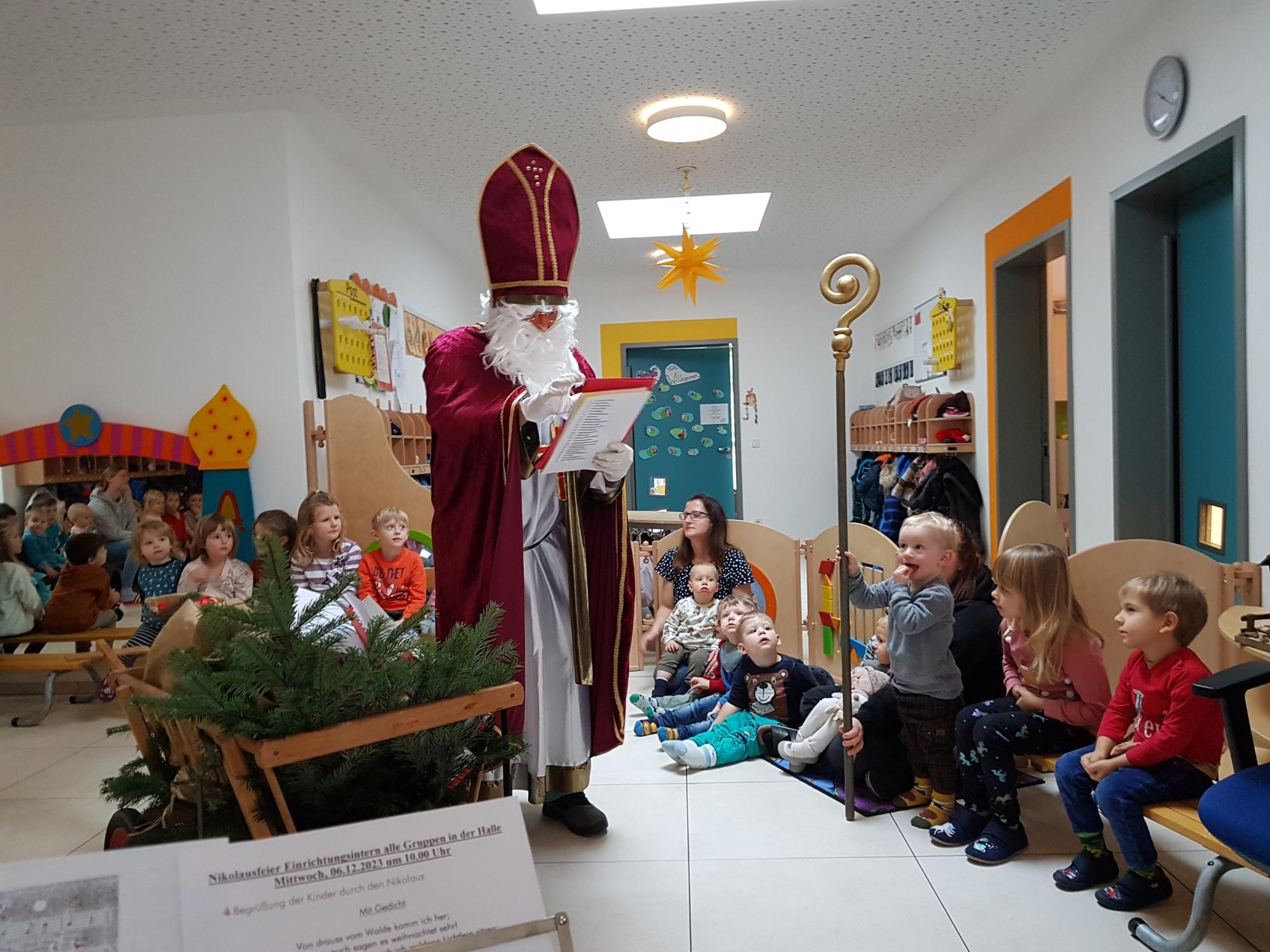 Daumen hoch für den Nikolaus!