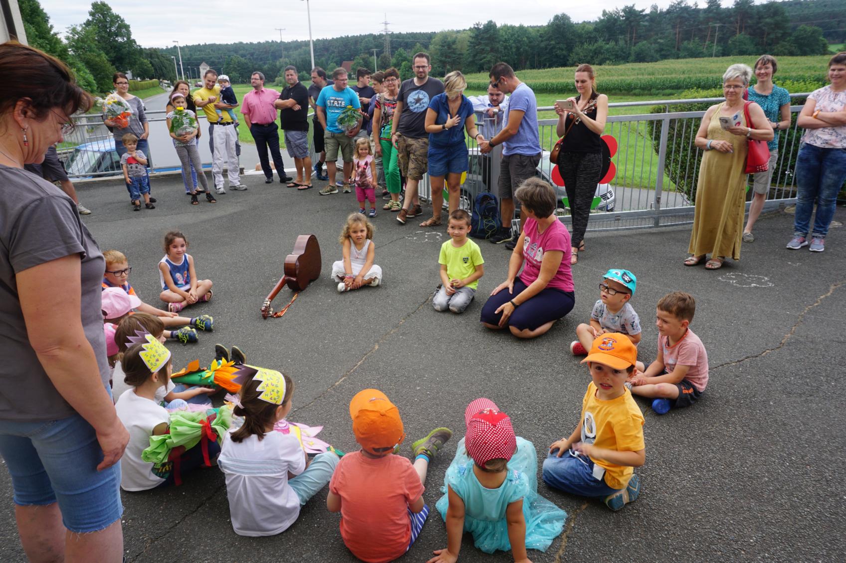 Verabschiedung in die Ferien (c) Kindertagesstätte