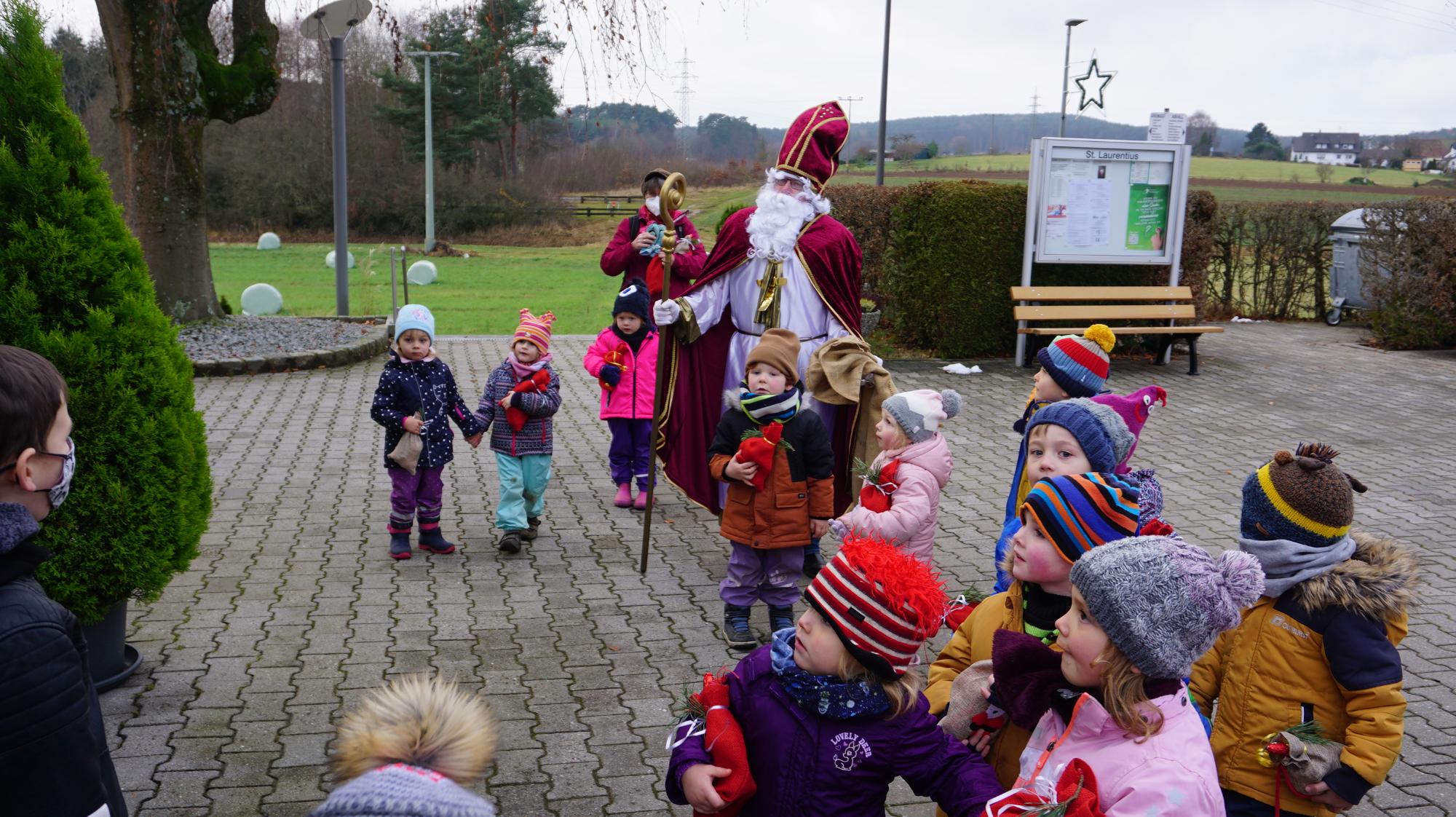 Wir treffen auf St. Nikolaus