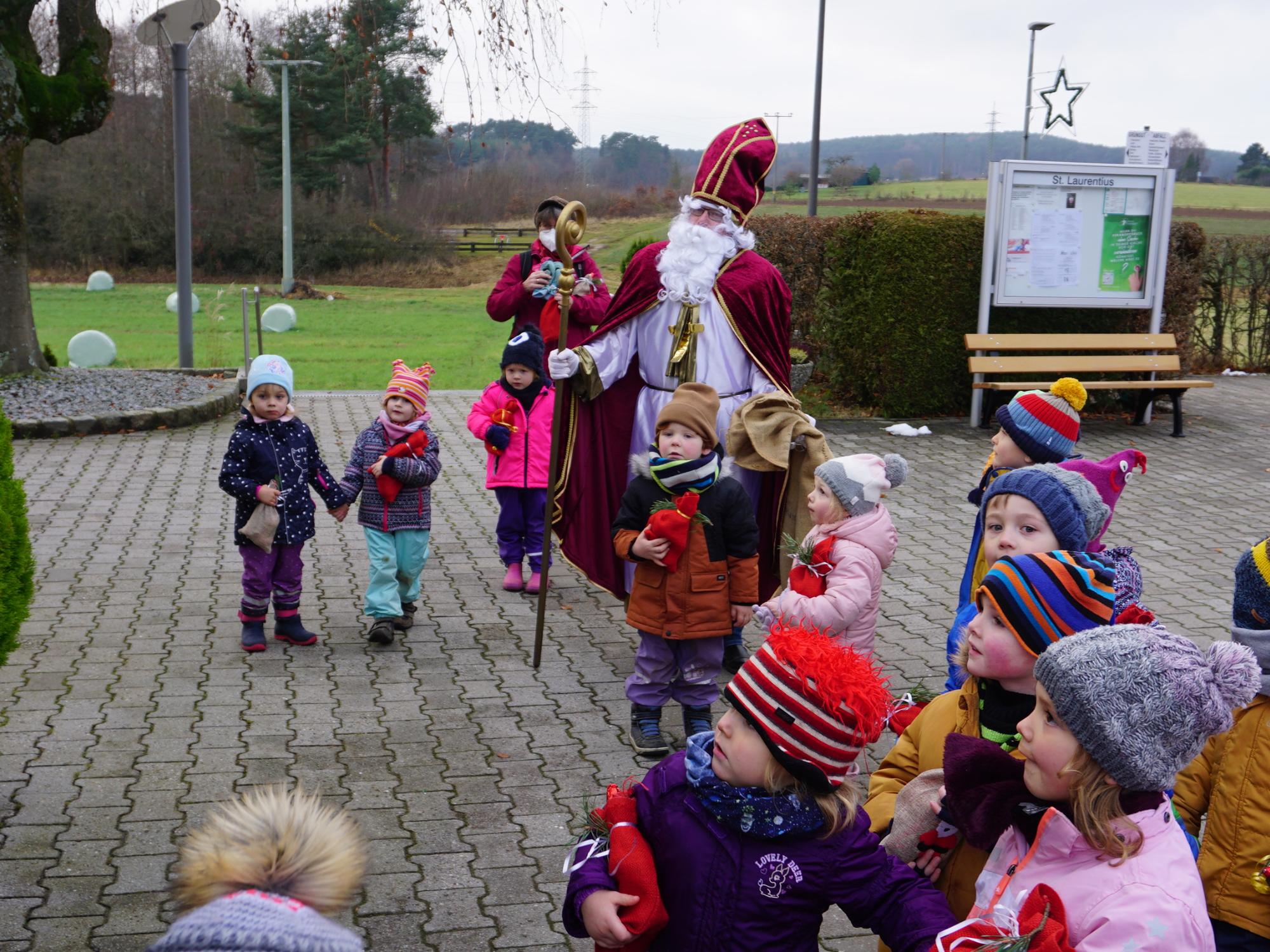 Wir treffen auf St. Nikolaus