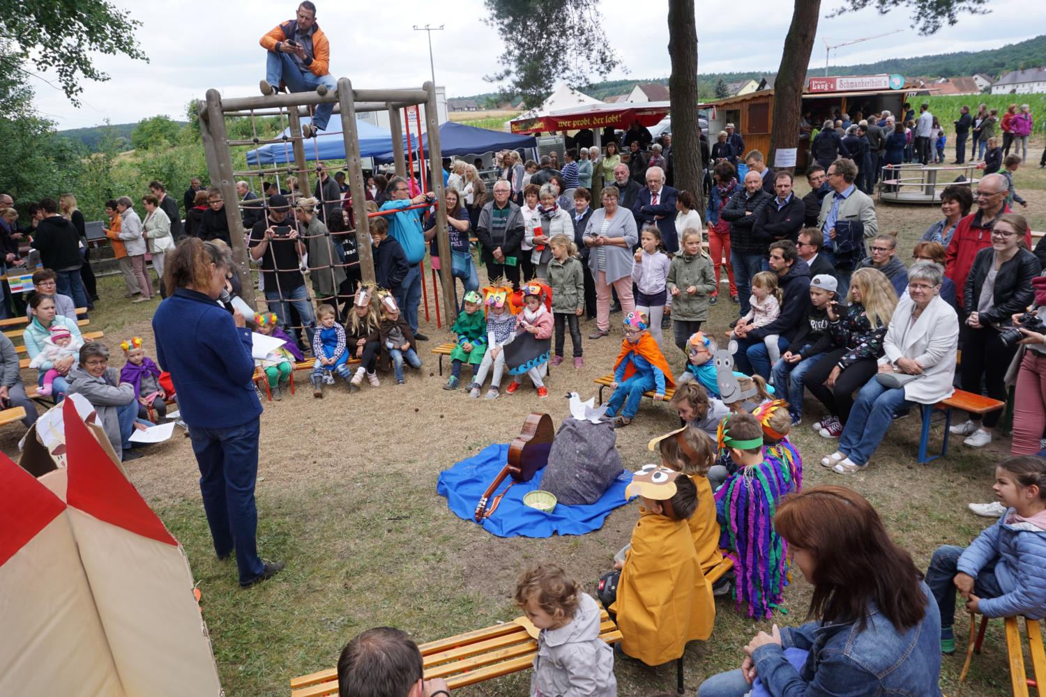 Unser Auftritt vom Ich bin Ich beim Pfarrfest des Seelsorgebereiches (c) Köhler Monika