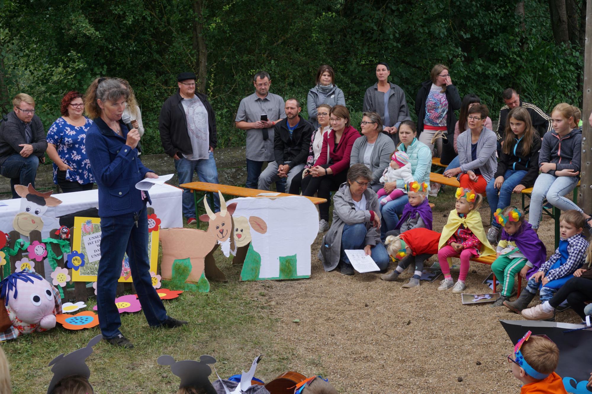 Unser Auftritt beim Pfarrfest