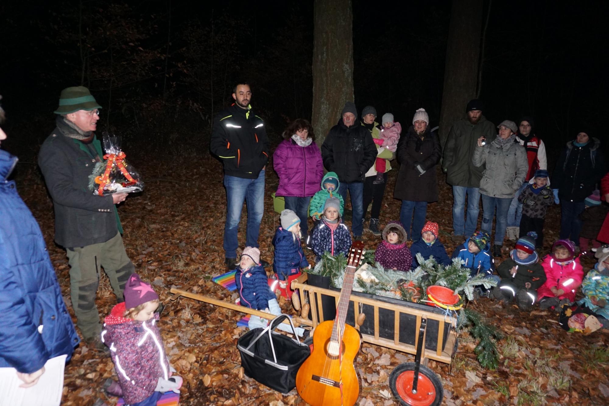 Waldweihnacht am 14.12.2018