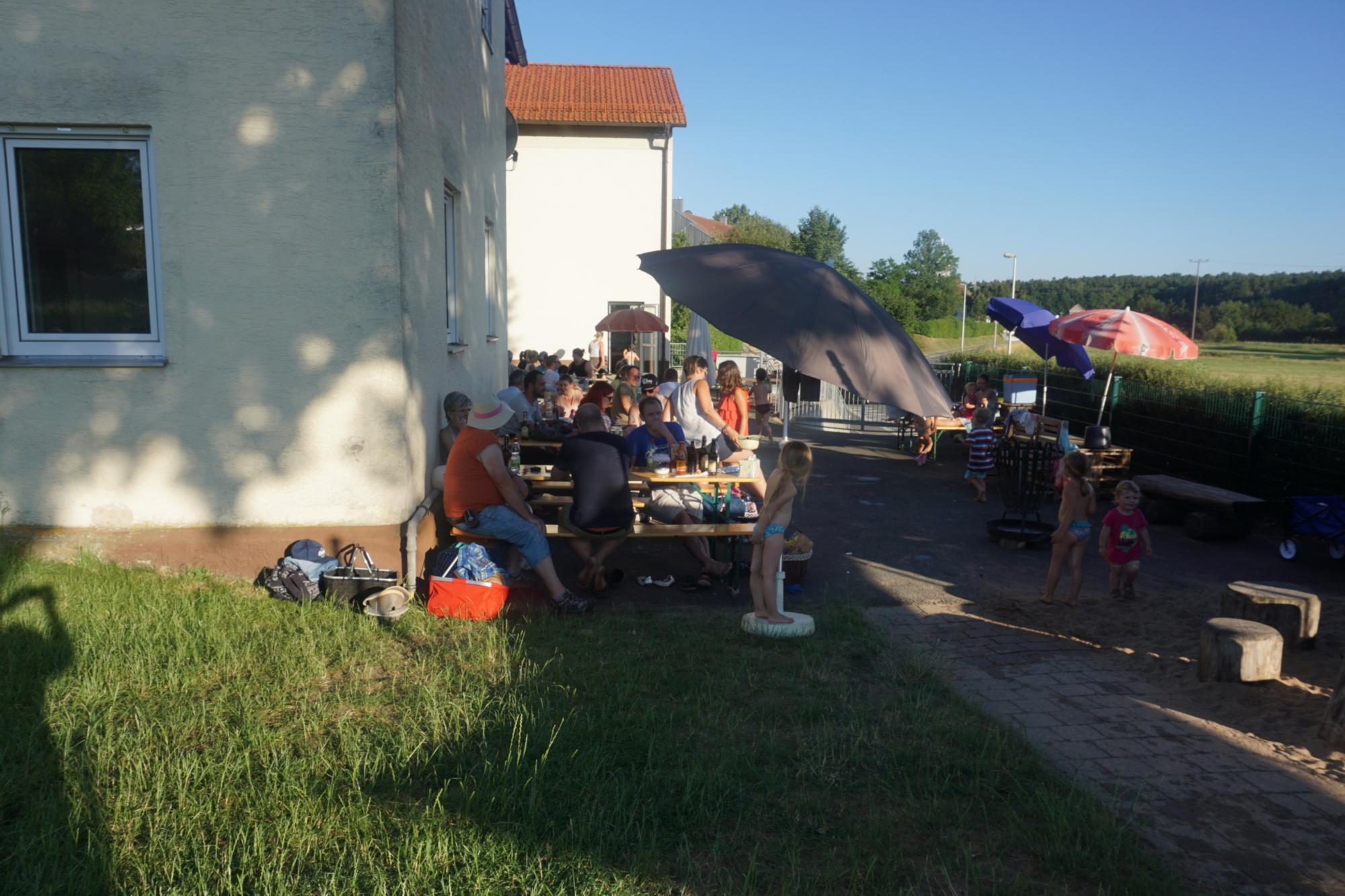 Grillfest wird zum Wasserfest