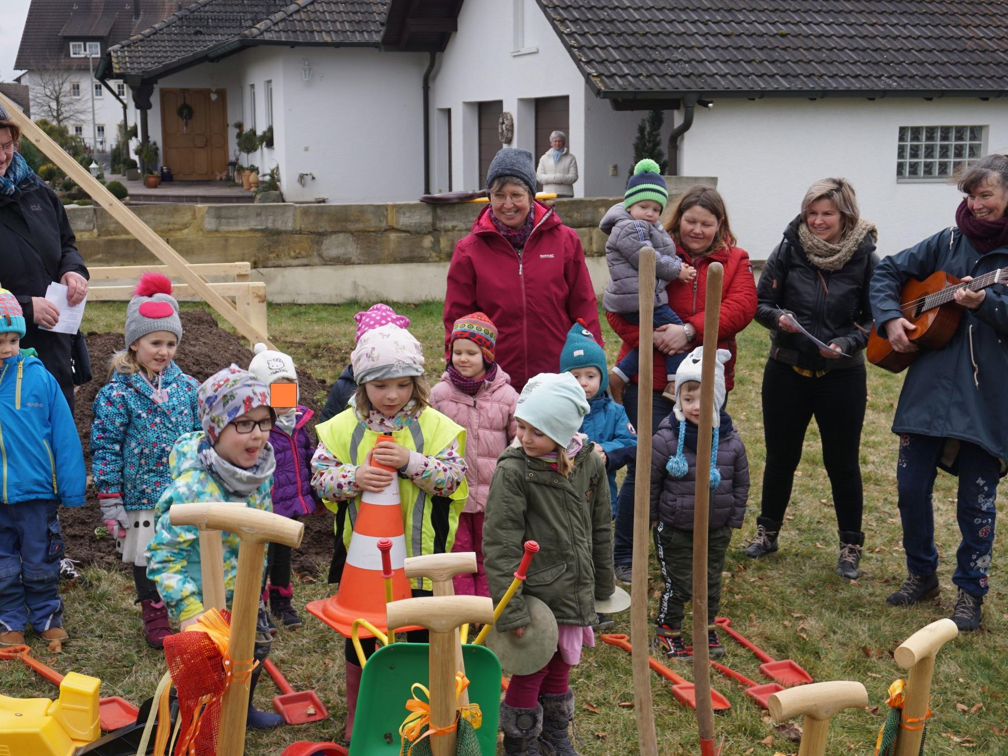 Spatenstich neue Kindertagesstätte