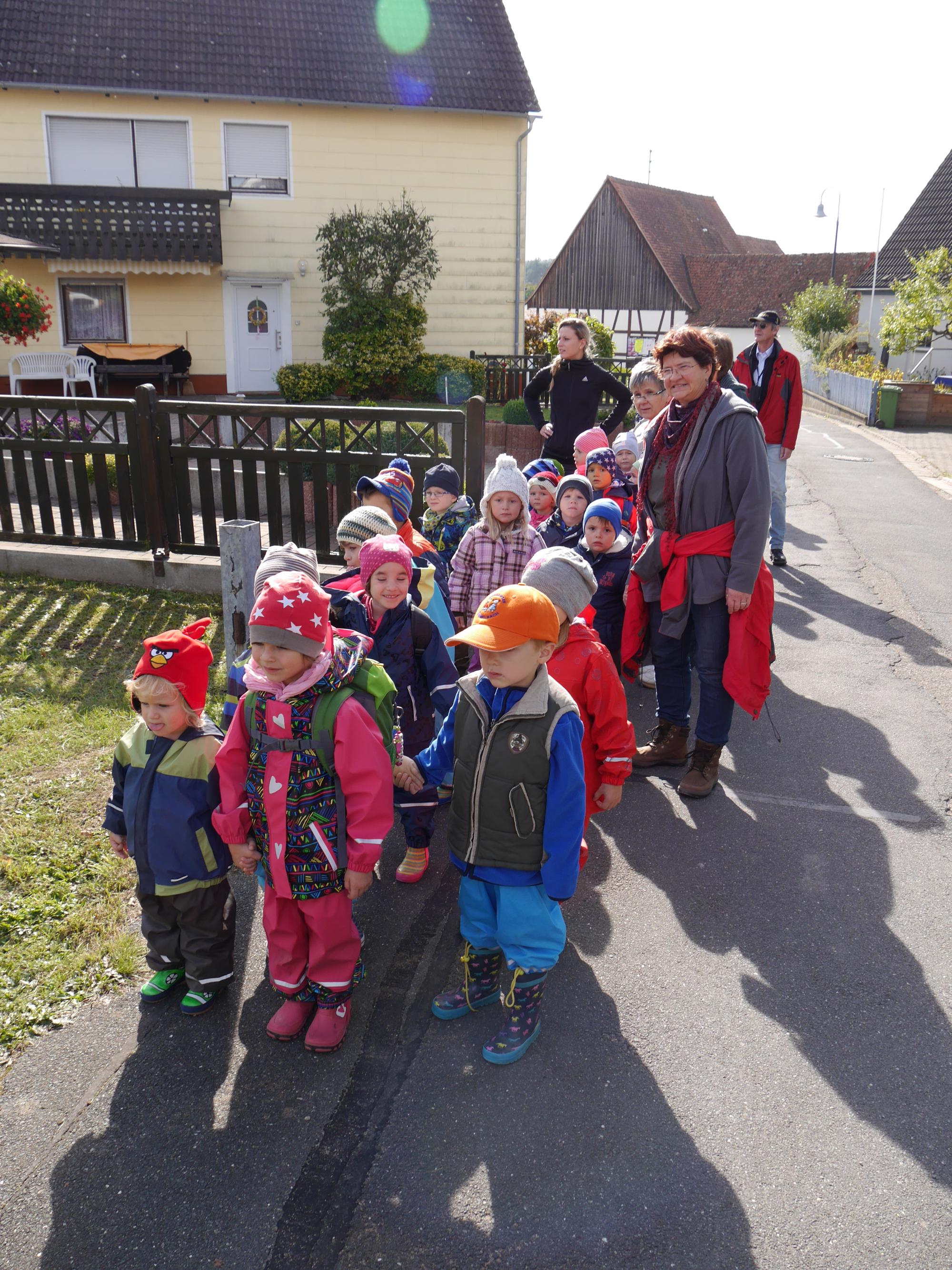 Beim Abfischen am Weiher am 14.10.2016