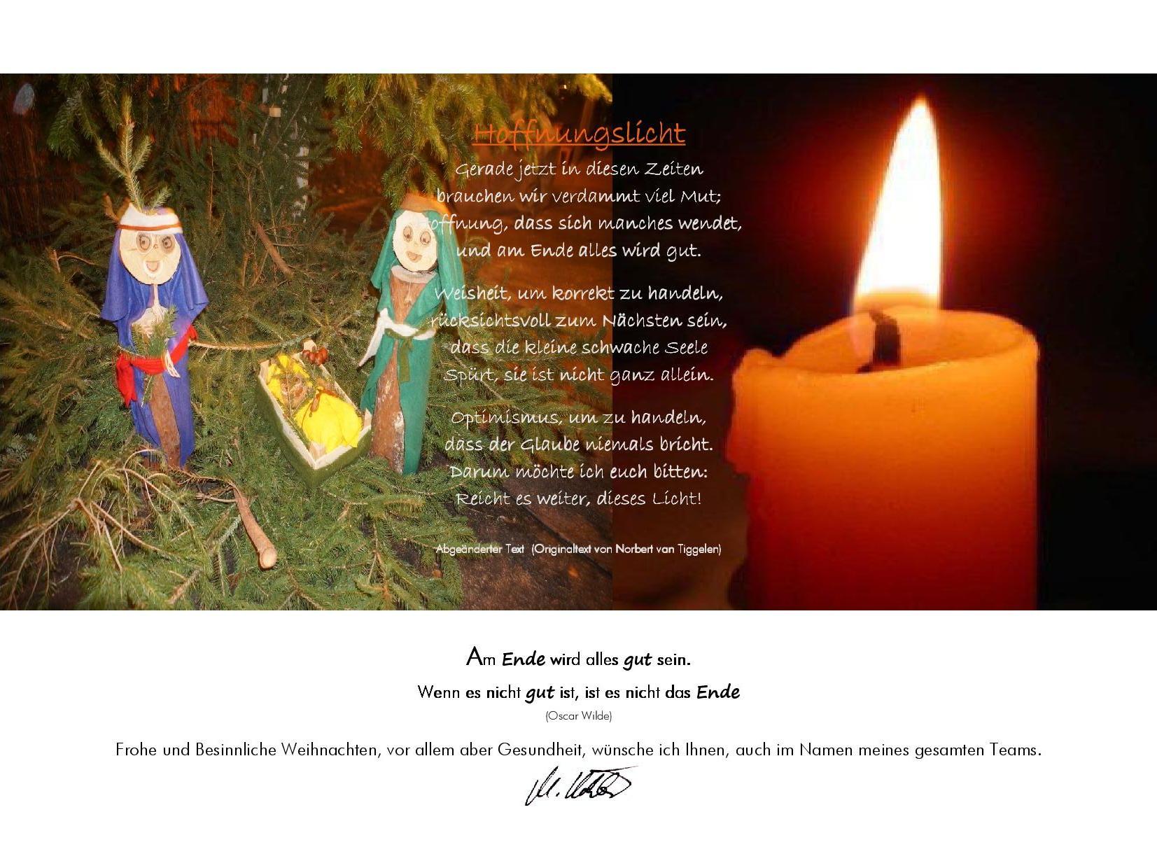 Weihnachtsgrüße